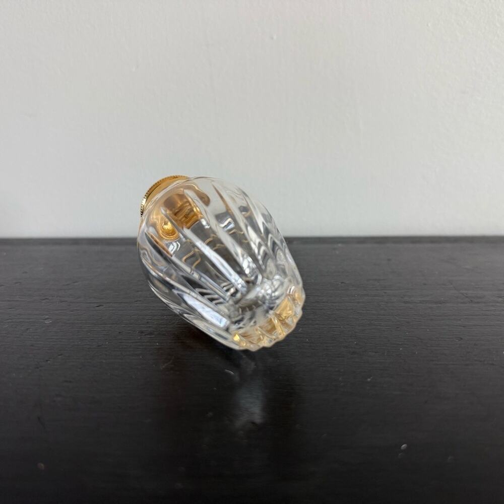 Waterford | Crystal Hanover Salt Shaker With Gold-Tone Lid Discontinued Marquis - Picture 4 of 6